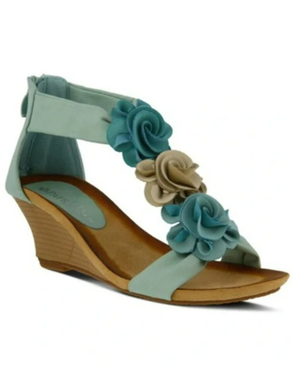 Patrizia Harlequin Aquqa-Multi Zip Strap Sandals Women's 41